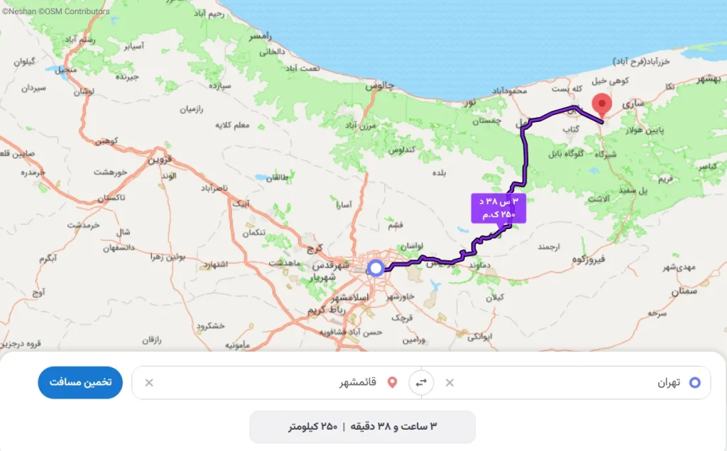 قائمشهر تهران